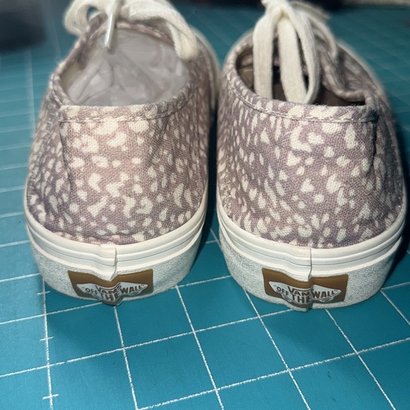 Vans Eco Theory UltraCush Dusty Pink Animal/Etherea Print Skate Shoes Size 9.5 - Picture 7 of 13